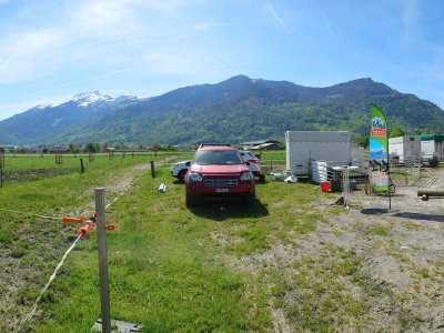 Grosse Weideherden erfordern ein ausgeklügeltes Wegnetz